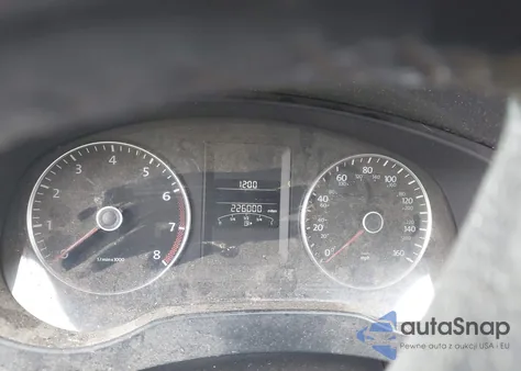 2012 Volkswagen Jetta 2.5L Se z USA, uszkodzony, nr VIN 3VWDP7AJ6CM302047